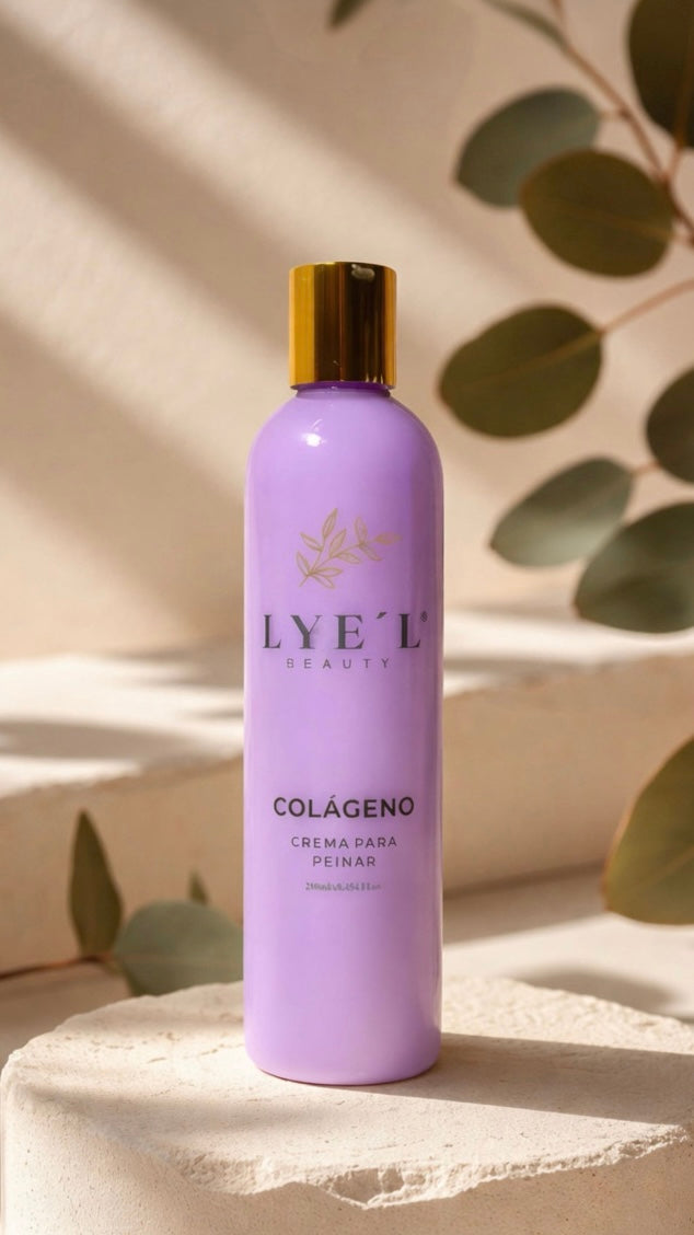 Crema para peinar colágeno